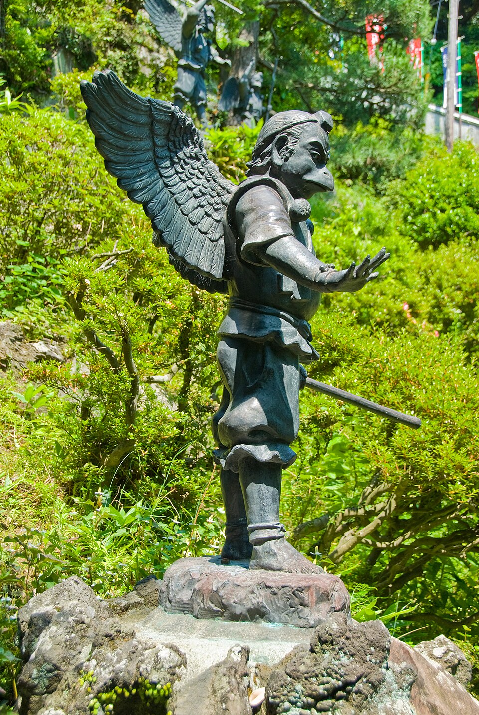 半僧坊的远眺景观，镰仓街景与相模湾，晴天时远望富士山