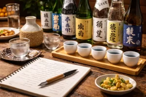 【日本酒テイスティングノート】プロの利き酒メモ術をアプリで再現