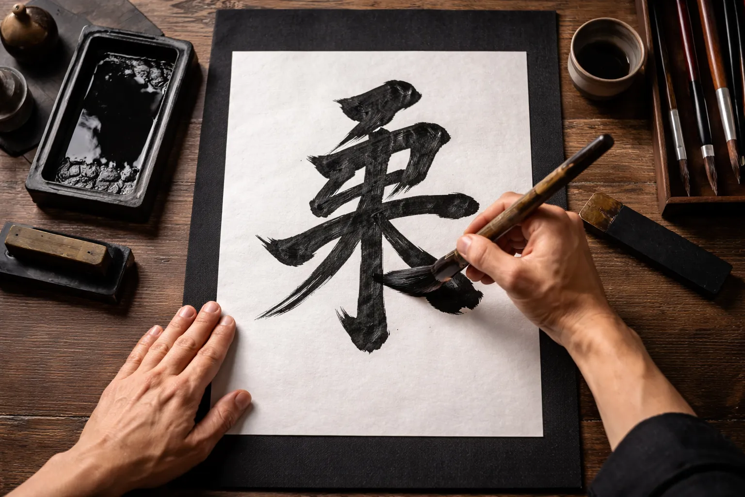 shodo-brush-writing
