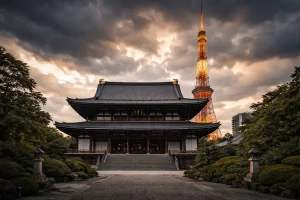 增上寺:东京的德川大寺与东京塔美景