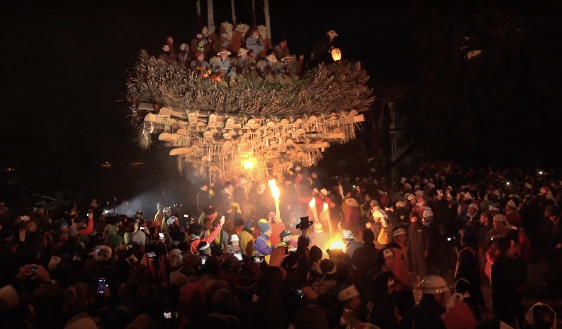 Dosojin Matsuri Fire Festival